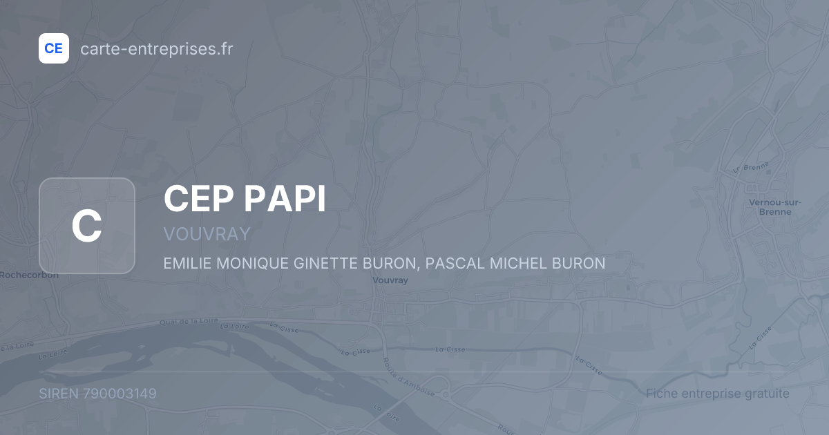 CEP PAPI — 790003149 — fiche entreprise