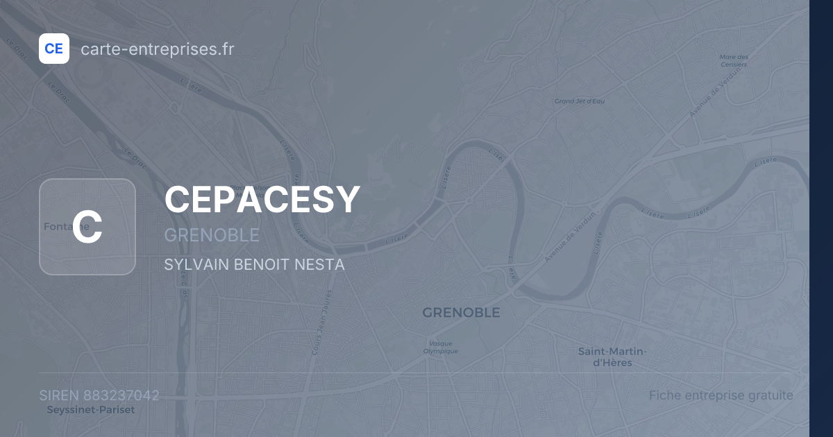 CEPACESY — 883237042 — fiche entreprise