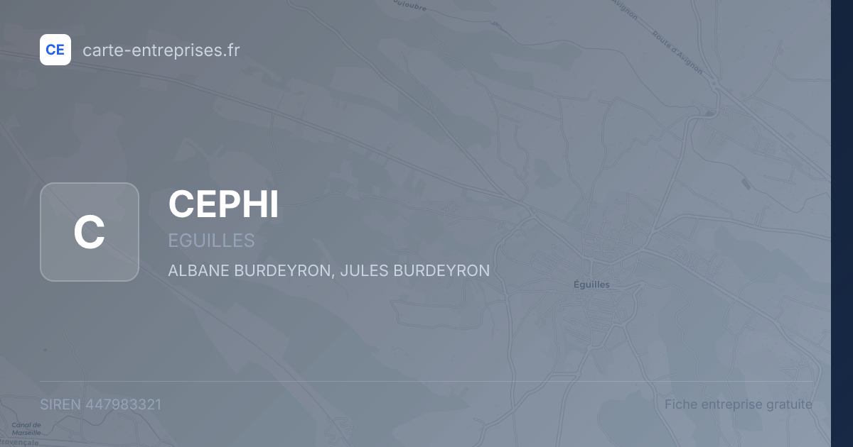 CEPHI — 447983321 — fiche entreprise