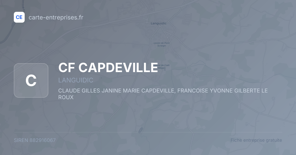 CF CAPDEVILLE — 882916067 — fiche entreprise