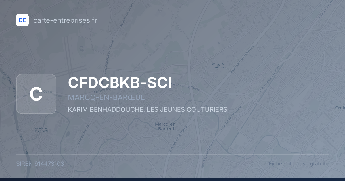 CFDCBKB-SCI — 914473103 — fiche entreprise