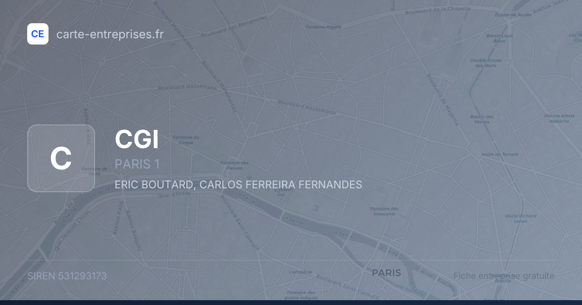 CGI — 531293173 — fiche entreprise