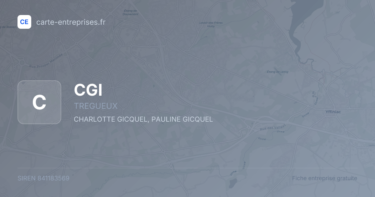 CGI — 841183569 — fiche entreprise