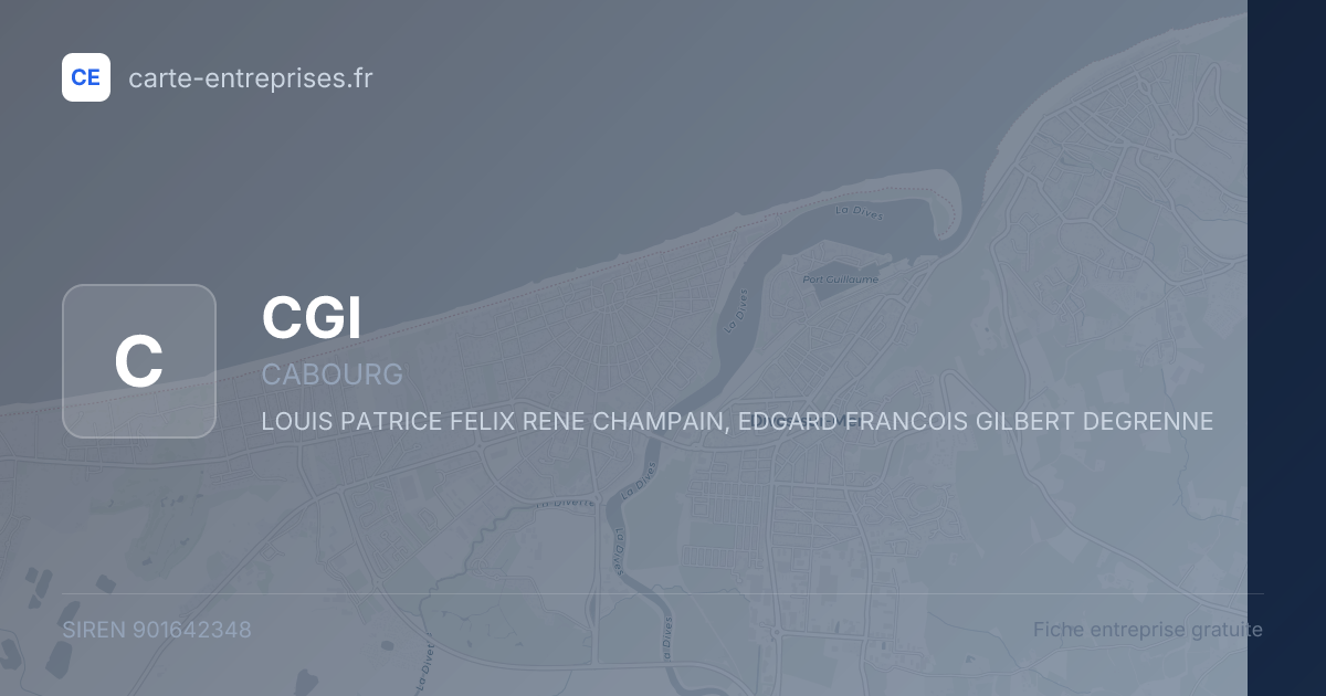 CGI — 901642348 — fiche entreprise