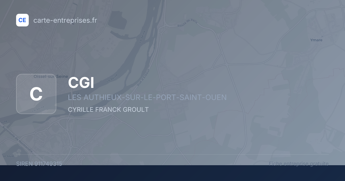 CGI — 911749315 — fiche entreprise