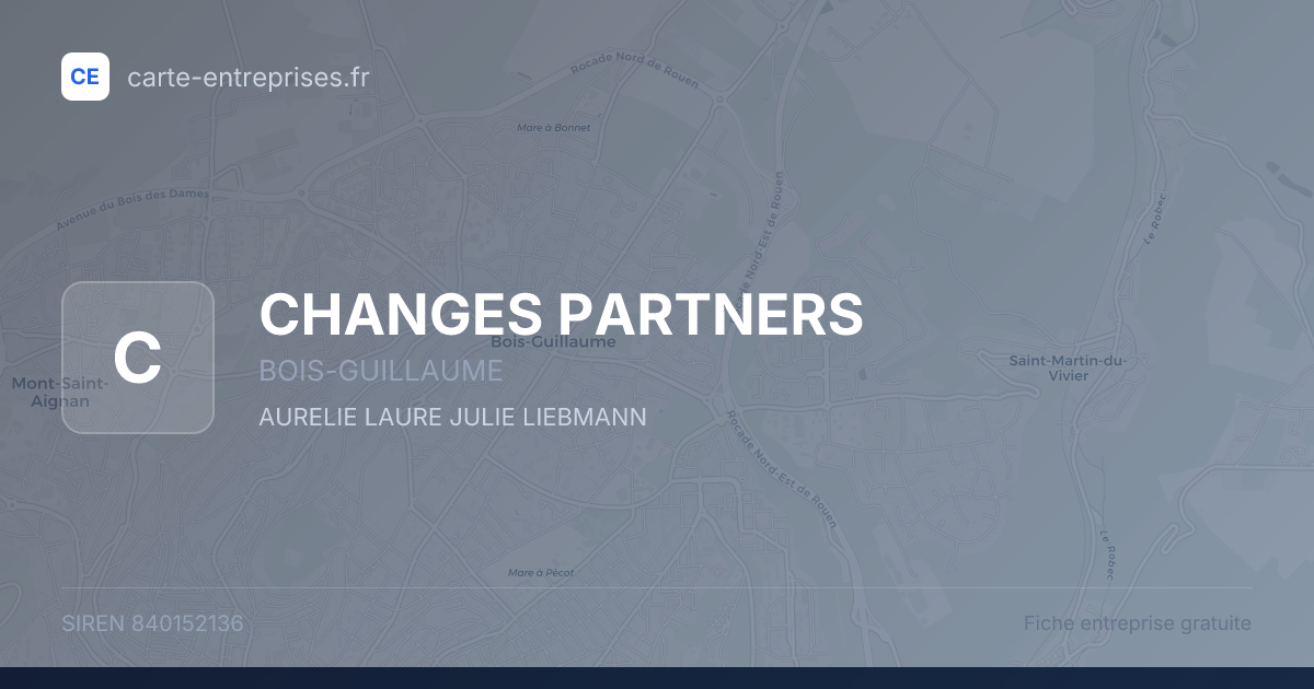 CHANGES PARTNERS — 840152136 — fiche entreprise