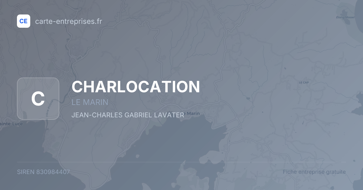 CHARLOCATION — 830984407 — fiche entreprise