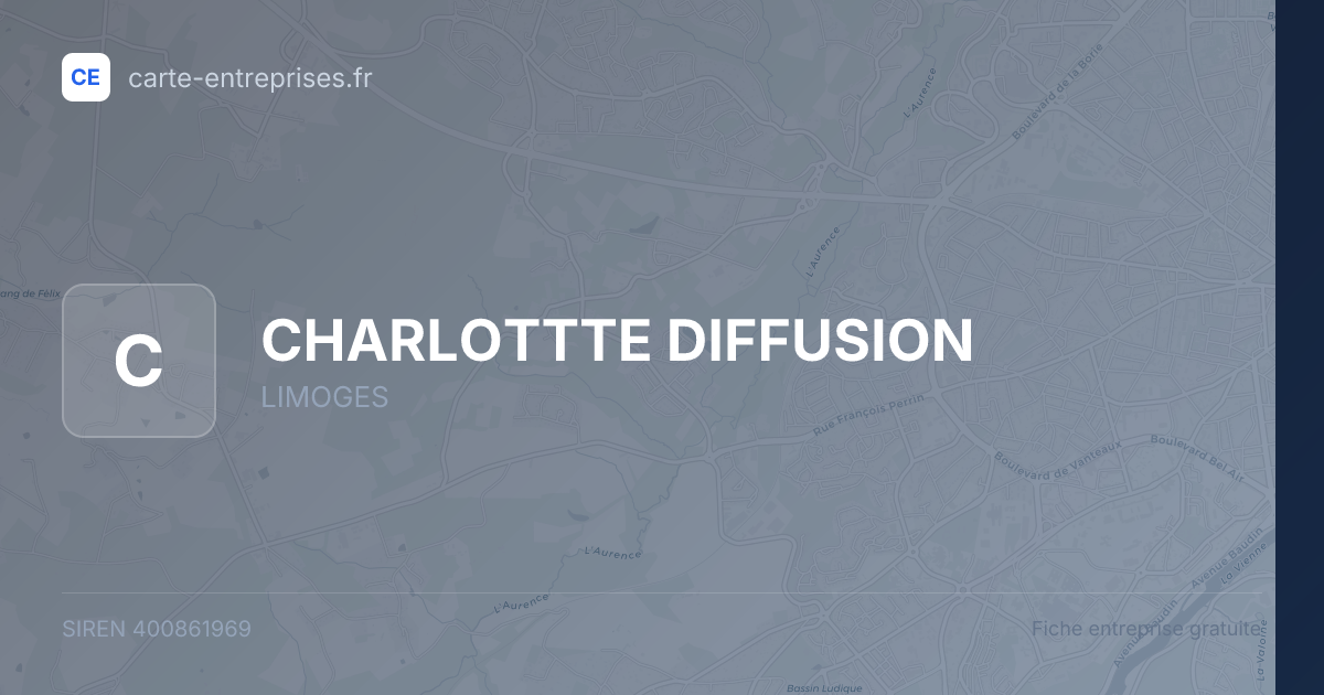 CHARLOTTTE DIFFUSION — 400861969 — fiche entreprise