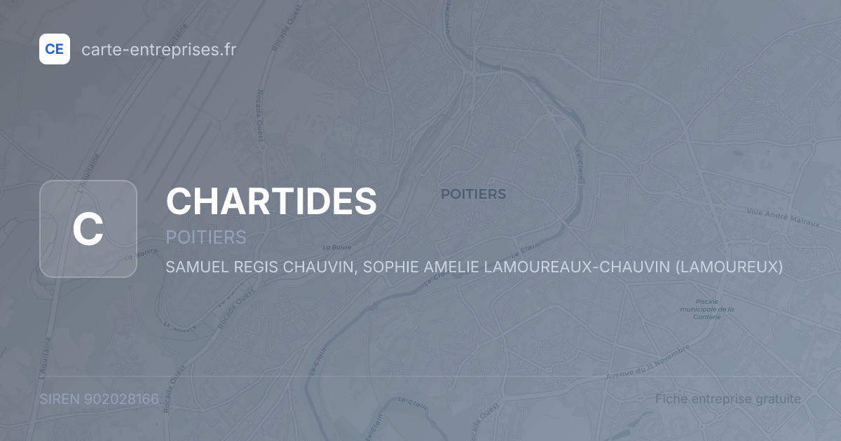 CHARTIDES — 902028166 — fiche entreprise