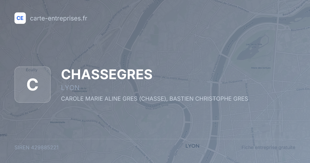 CHASSEGRES — 429885221 — fiche entreprise