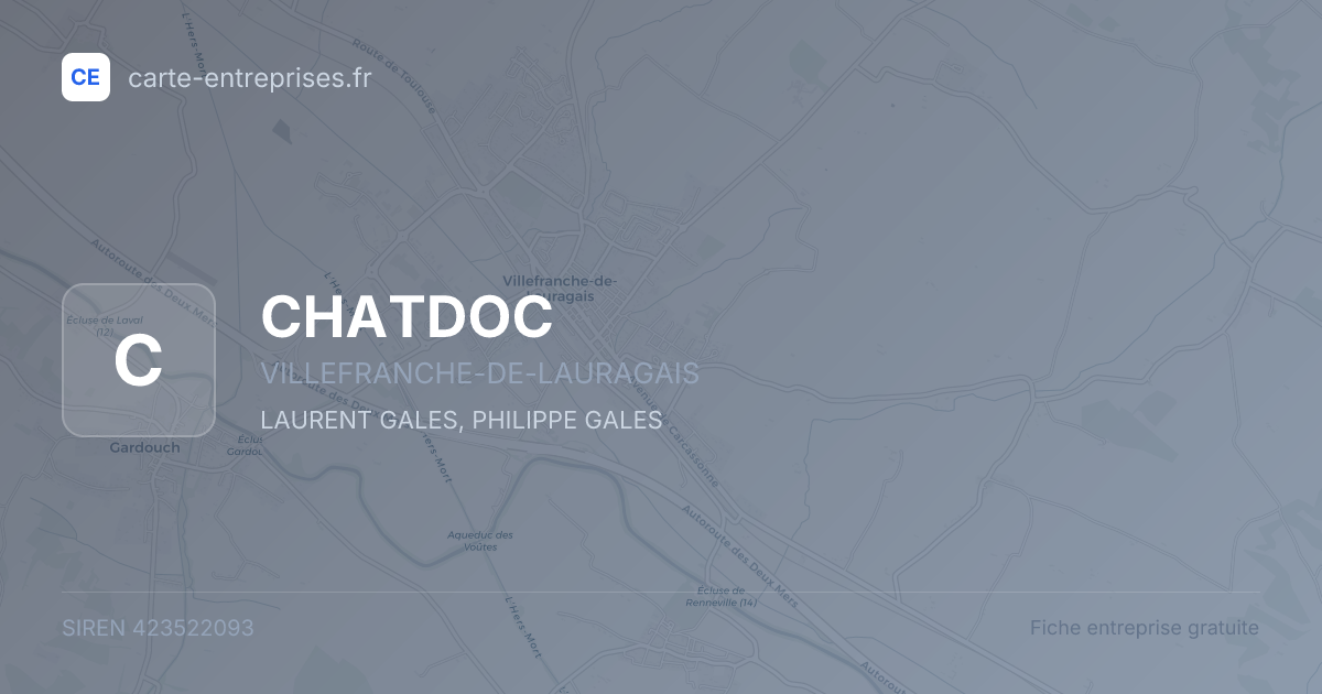 CHATDOC — 423522093 — fiche entreprise