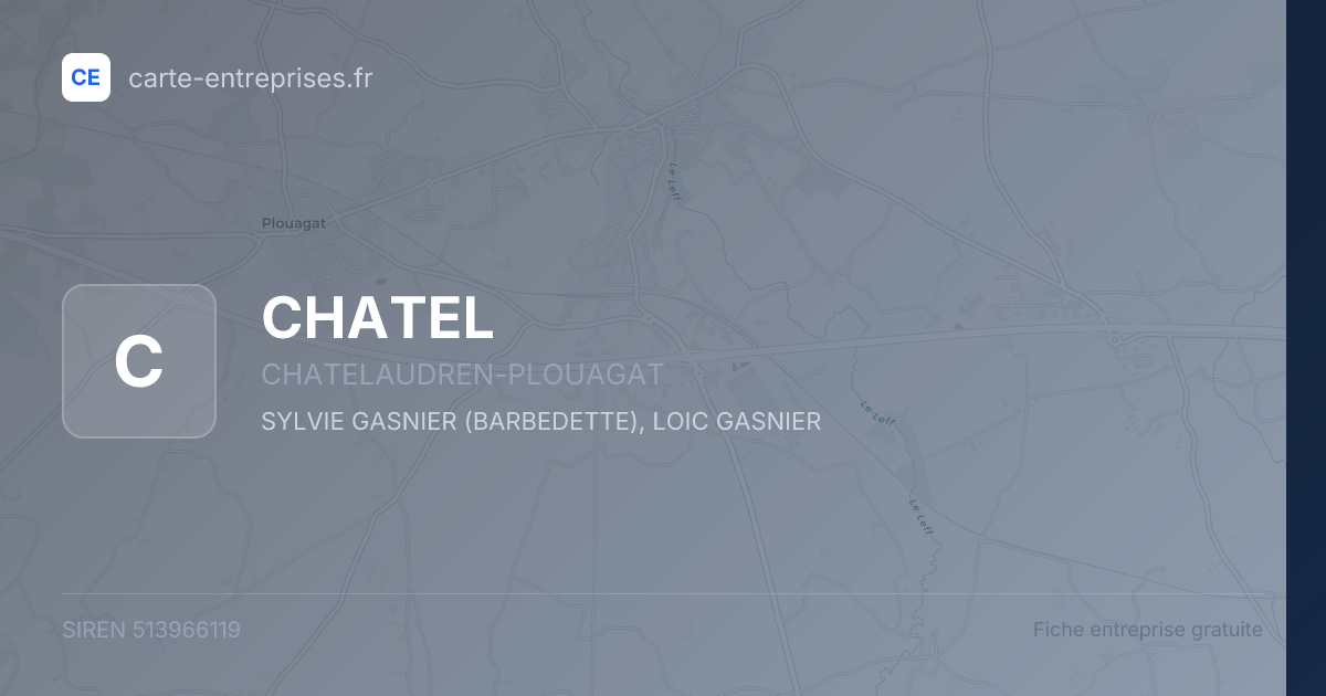 CHATEL — 513966119 — fiche entreprise
