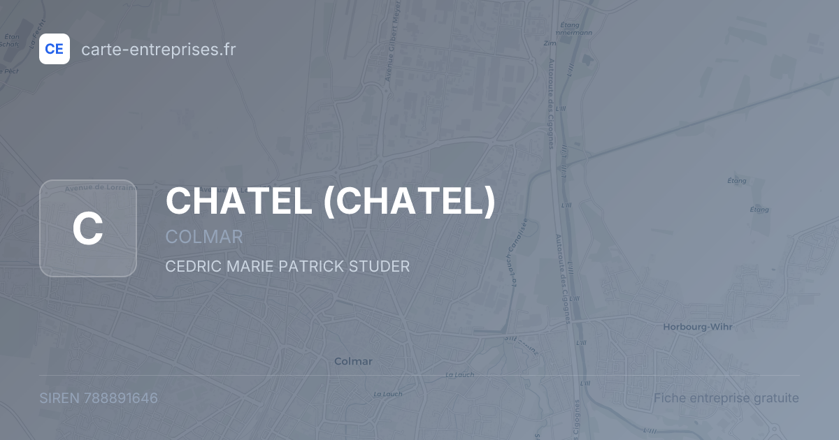 CHATEL — 788891646 — fiche entreprise