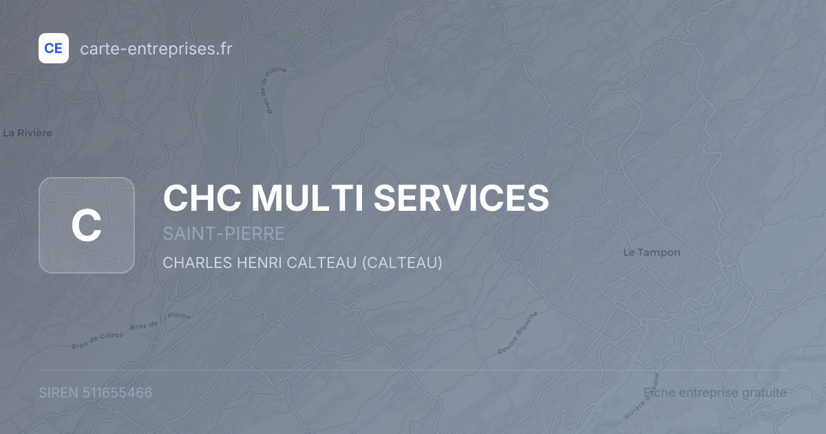 CHC MULTI SERVICES — 511655466 — fiche entreprise