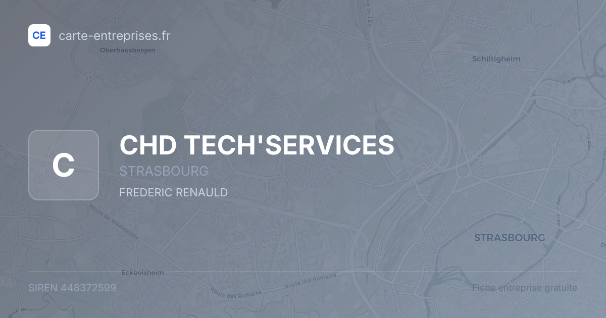 CHD TECH'SERVICES — 448372599 — fiche entreprise