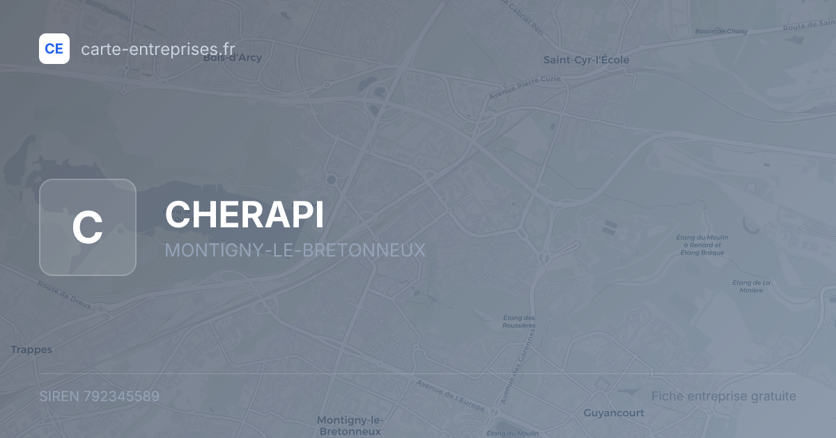 CHERAPI — 792345589 — fiche entreprise