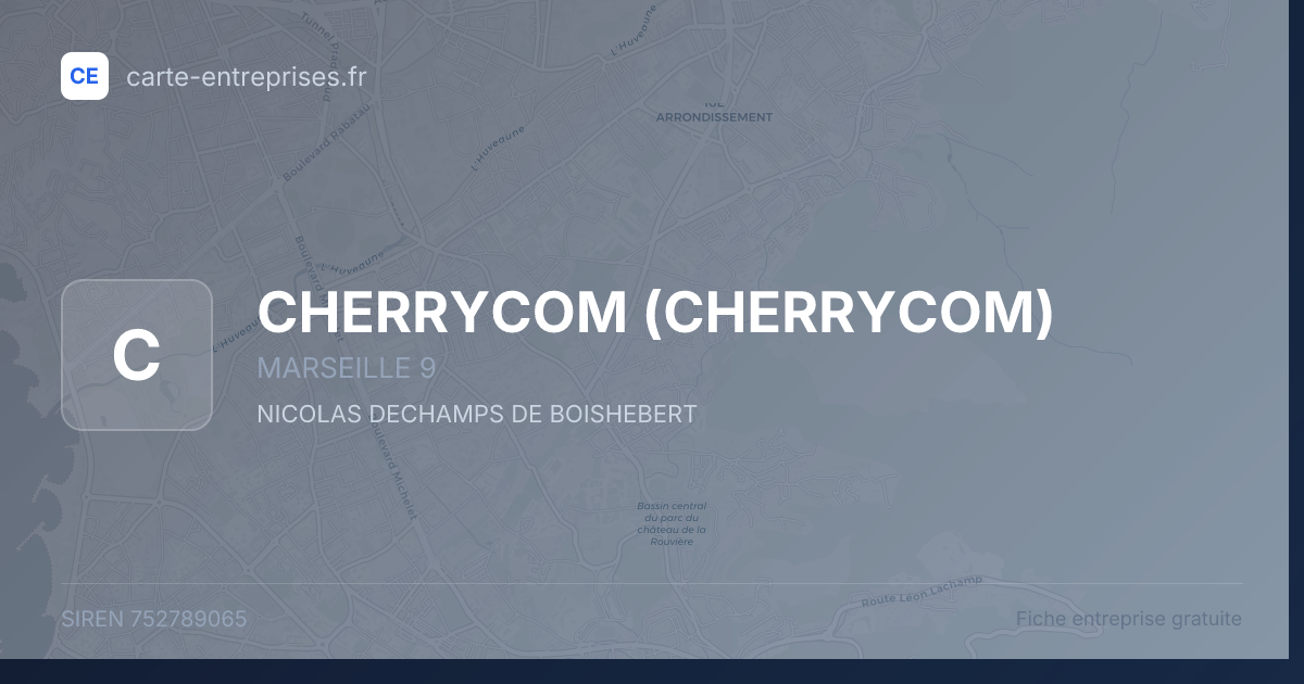 CHERRYCOM — 752789065 — fiche entreprise