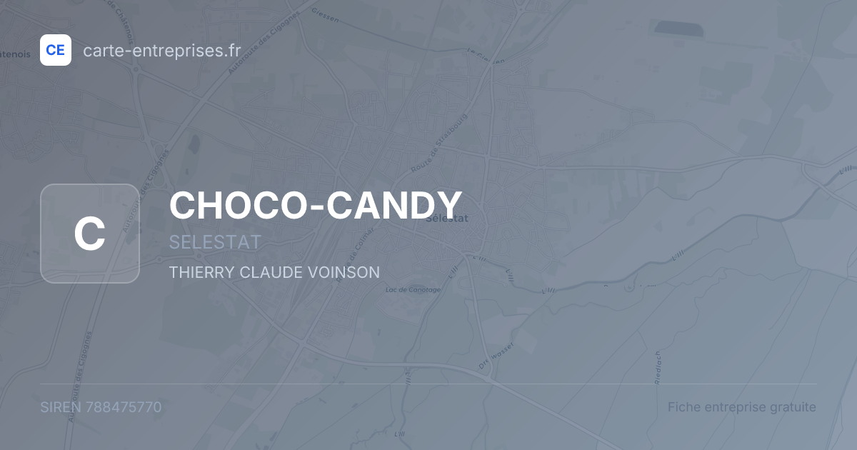 CHOCO-CANDY — 788475770 — fiche entreprise