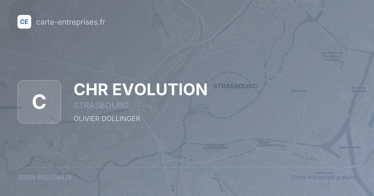 CHR EVOLUTION — 892508425 — fiche entreprise