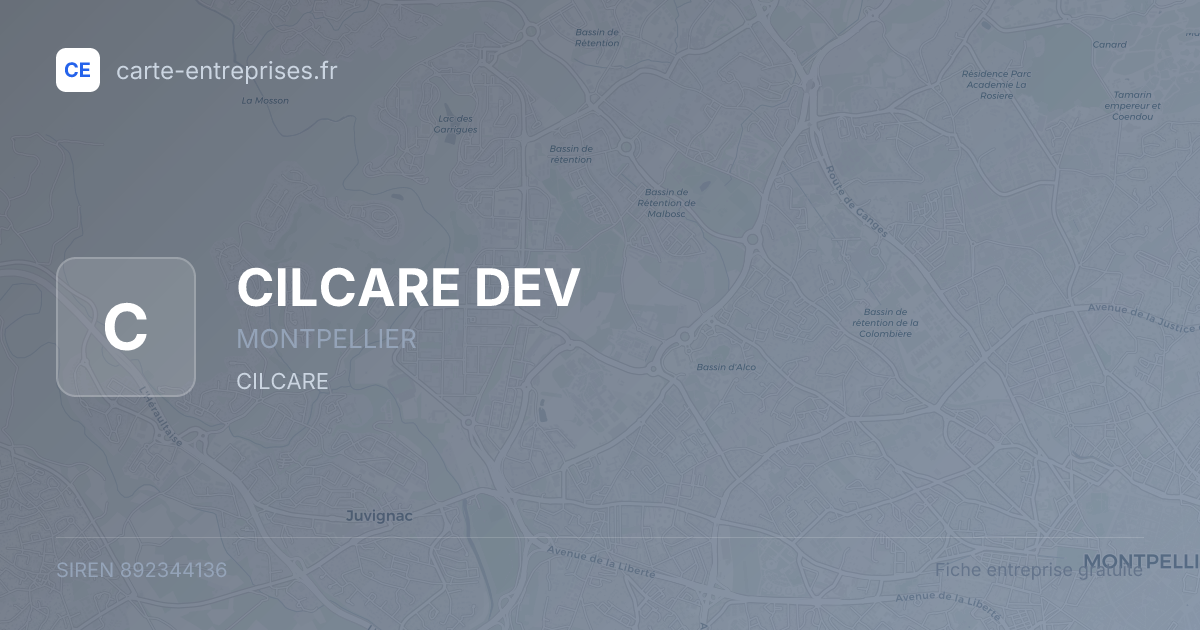 CILCARE DEV — 892344136 — fiche entreprise