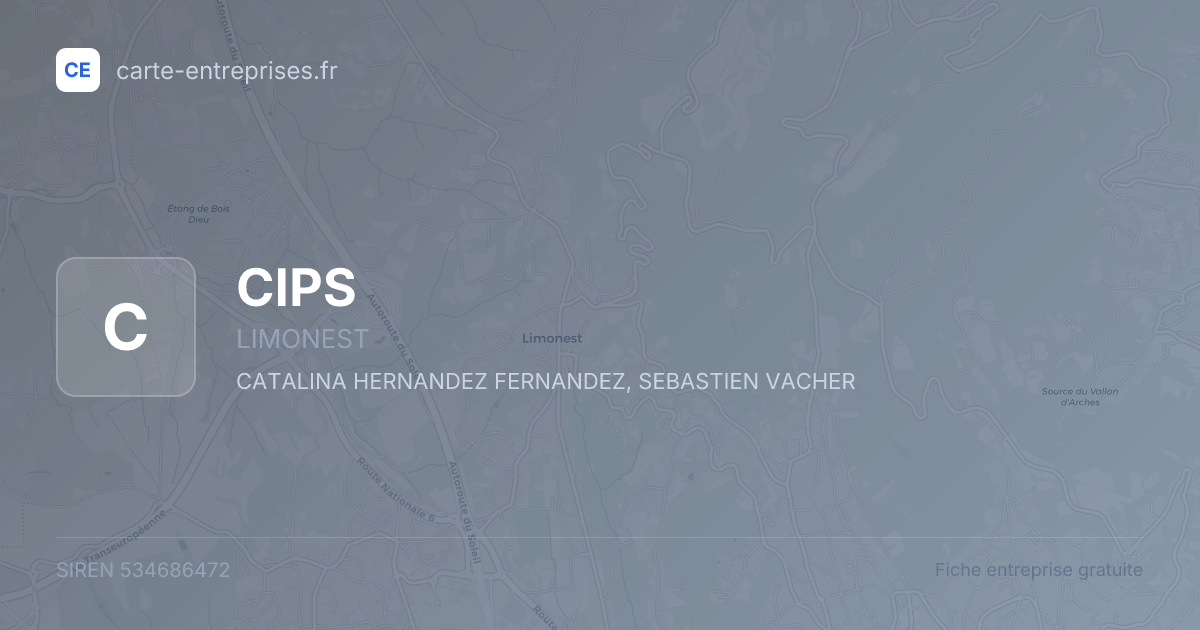 CIPS — 534686472 — fiche entreprise