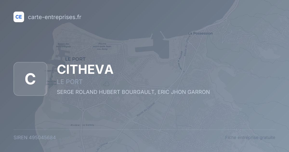 CITHEVA — 495045684 — fiche entreprise