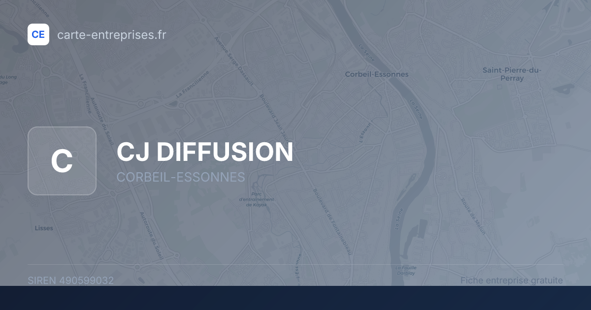 CJ DIFFUSION — 490599032 — fiche entreprise