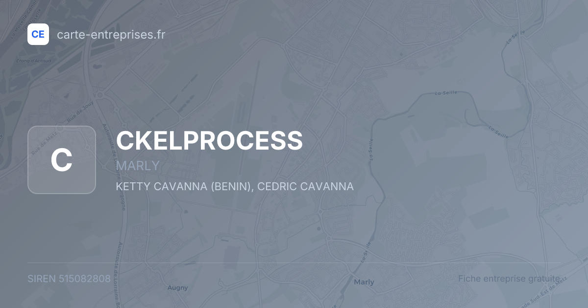 CKELPROCESS — 515082808 — fiche entreprise