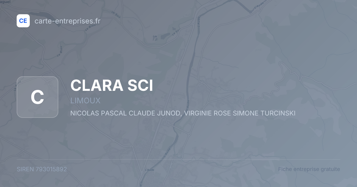 CLARA SCI — 793015892 — fiche entreprise