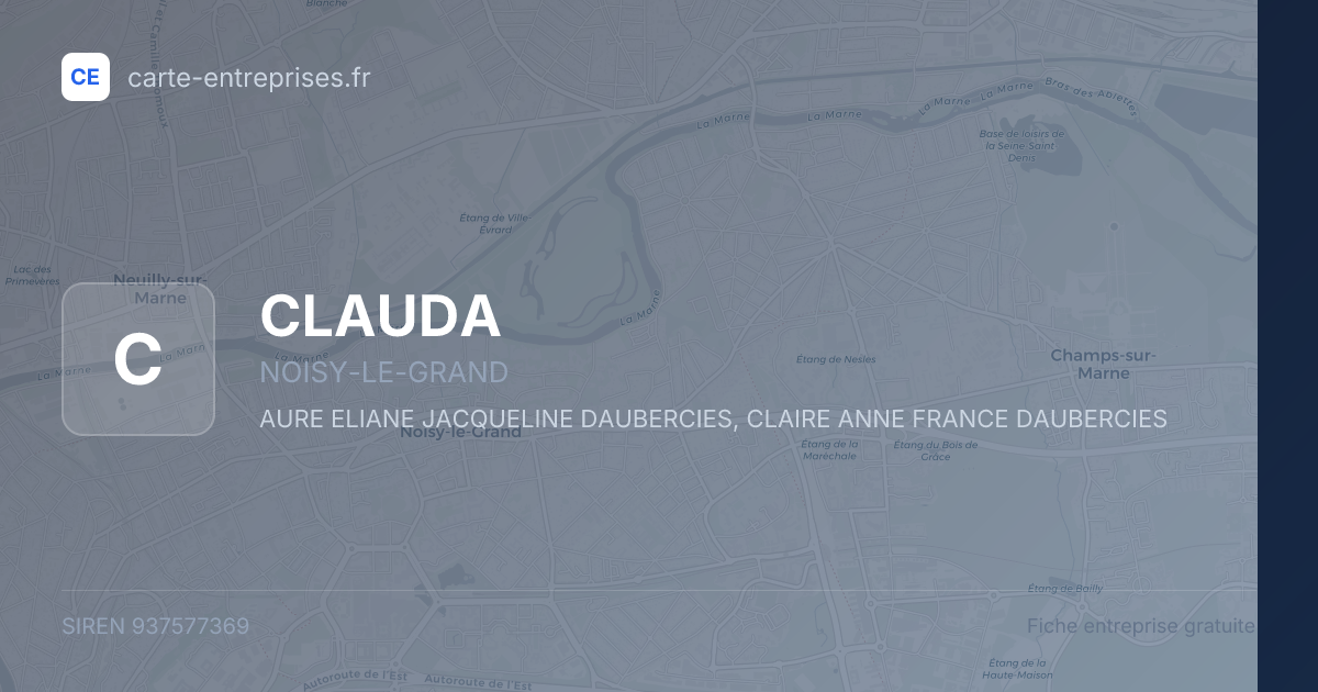 CLAUDA — 937577369 — fiche entreprise
