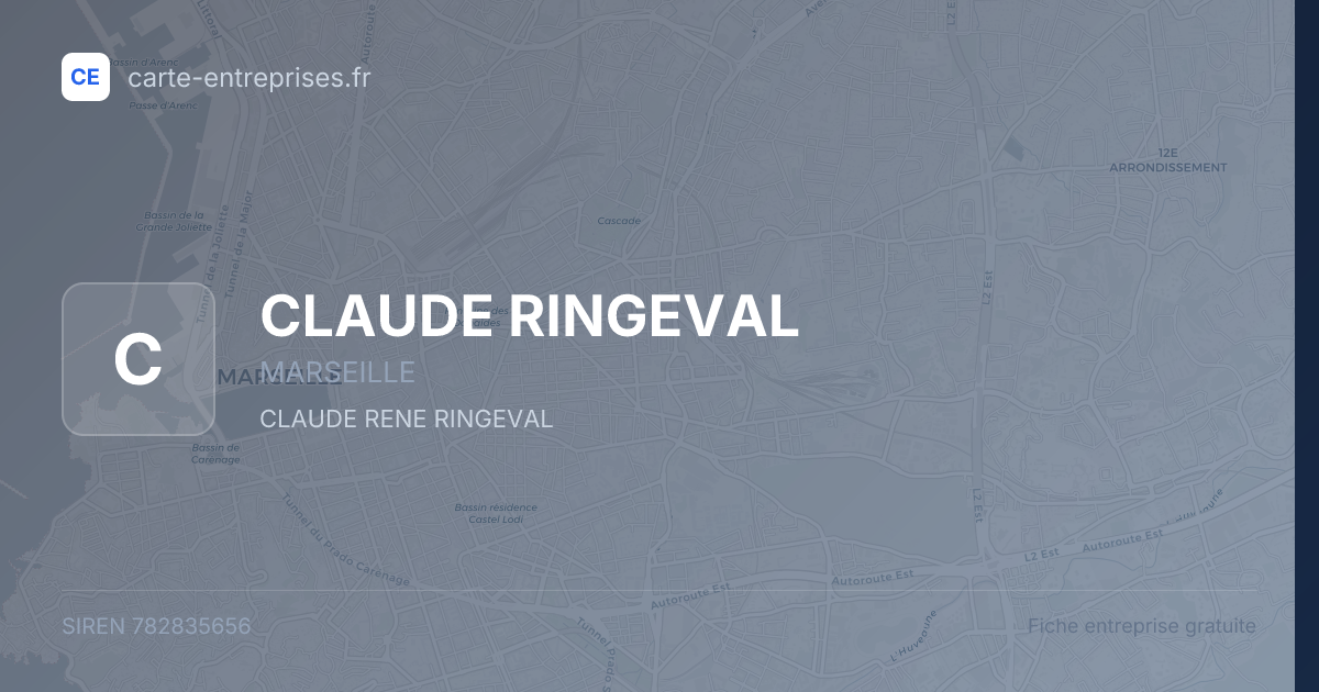 CLAUDE RINGEVAL — 782835656 — fiche entreprise