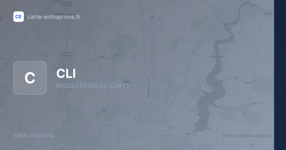 CLI — 490985769 — fiche entreprise