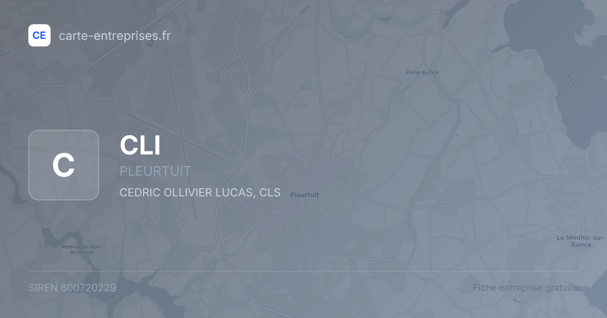 CLI — 800720229 — fiche entreprise