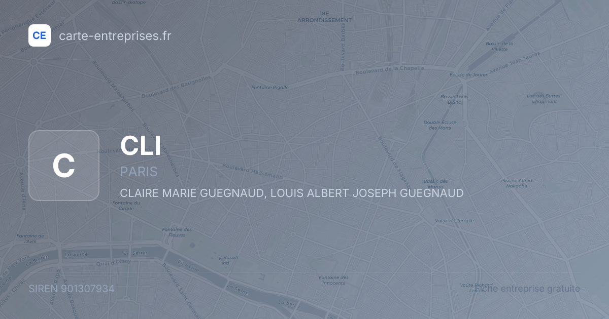 CLI — 901307934 — fiche entreprise