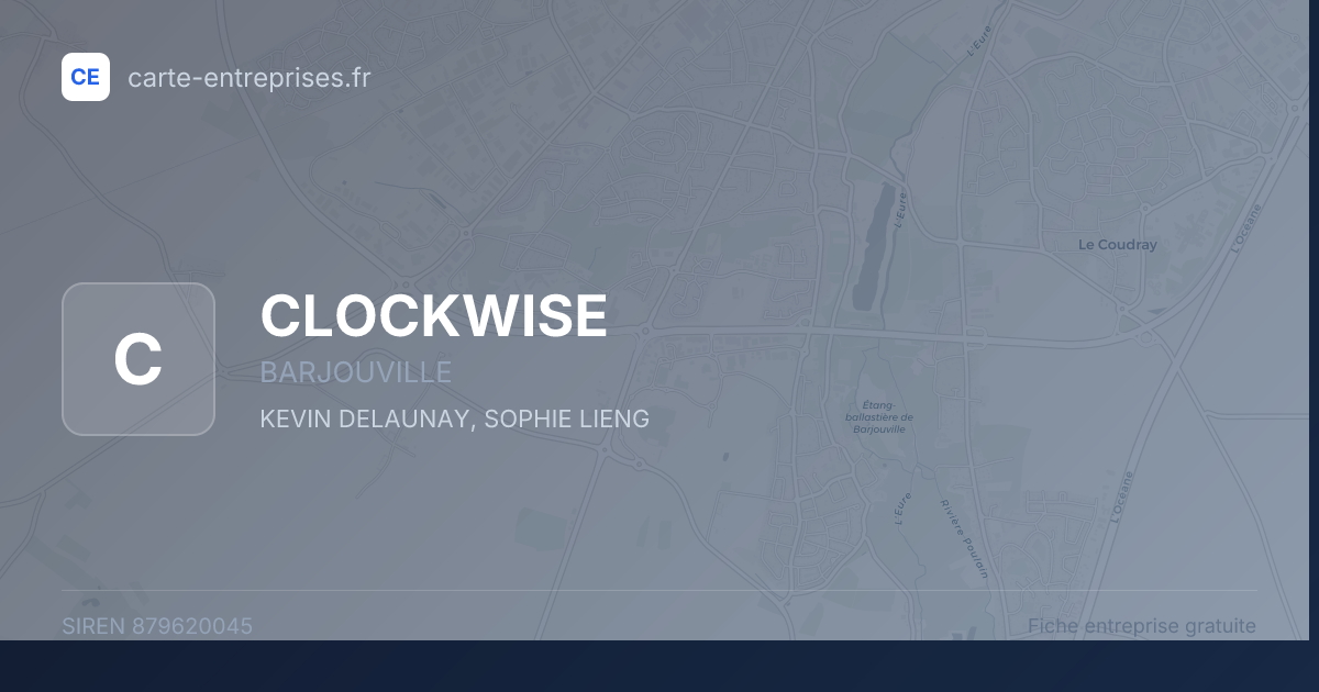 CLOCKWISE — 879620045 — fiche entreprise