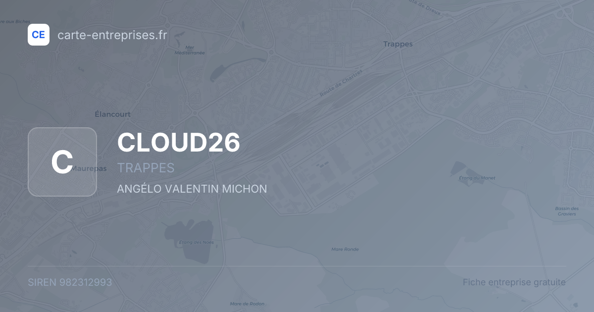 CLOUD26 — 982312993 — fiche entreprise