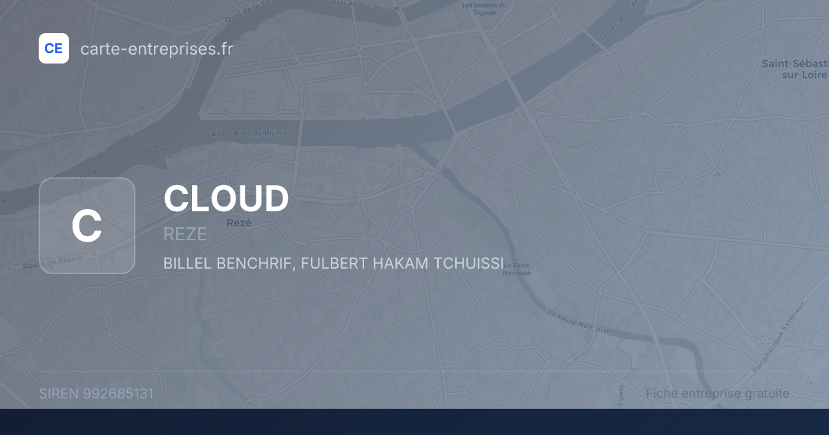 CLOUD — 992685131 — fiche entreprise