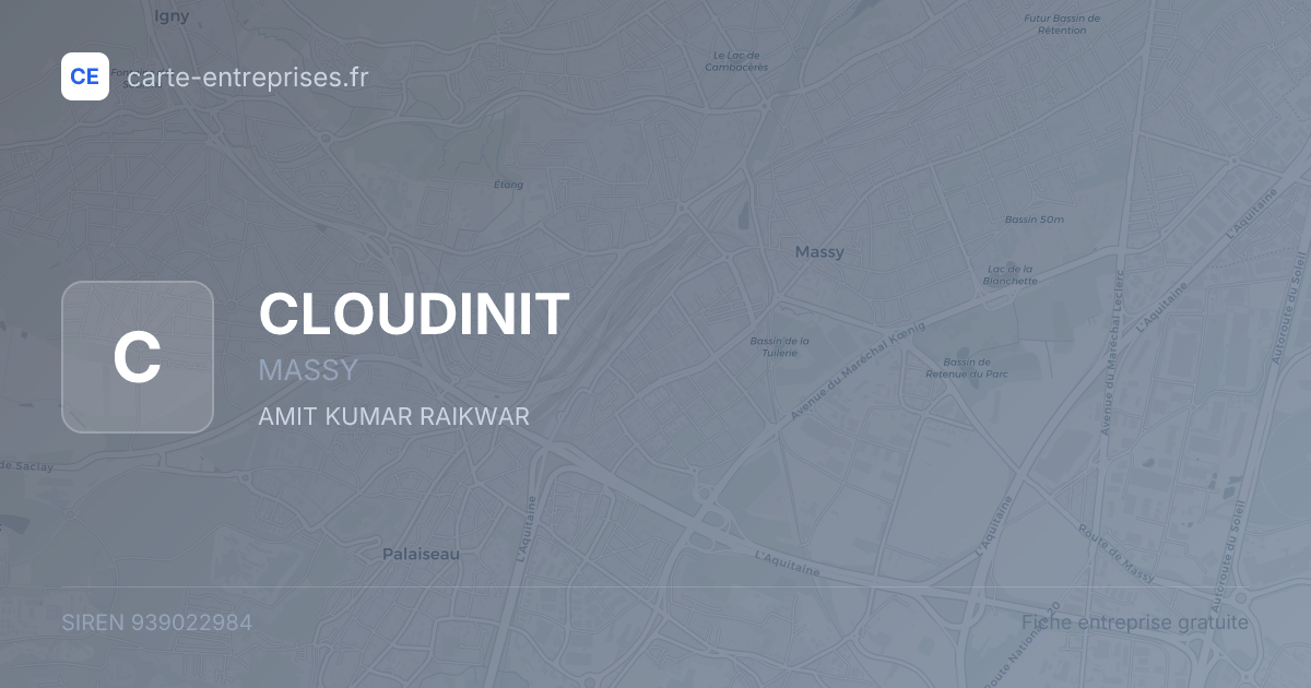 CLOUDINIT — 939022984 — fiche entreprise