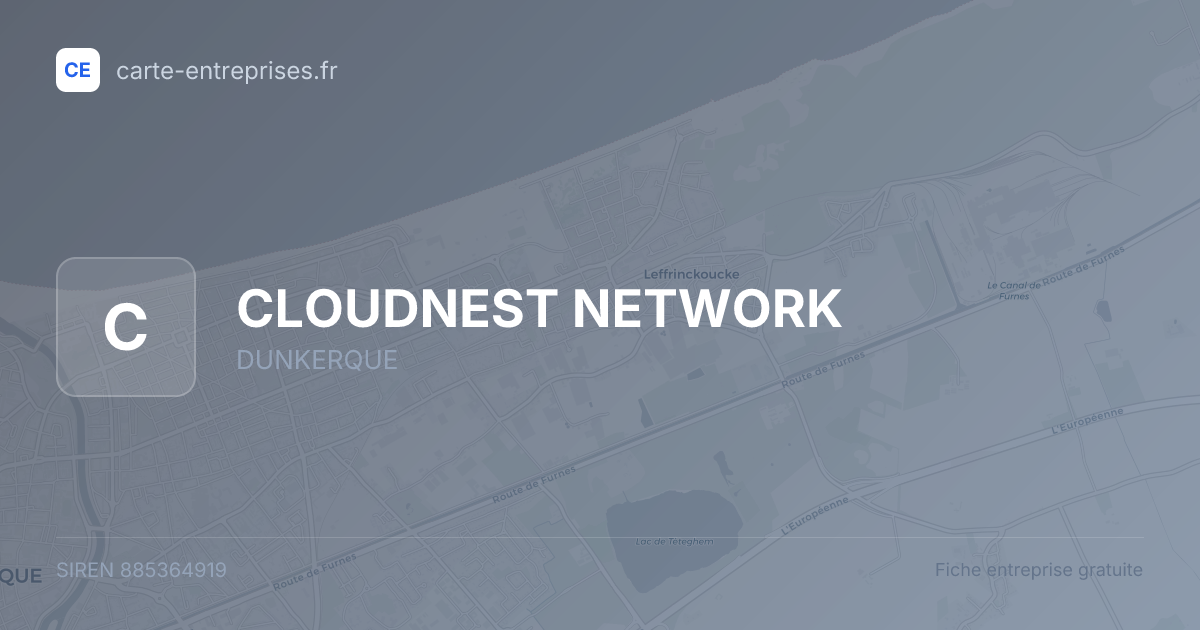 CLOUDNEST NETWORK — 885364919 — fiche entreprise