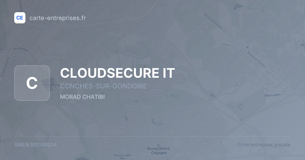 CLOUDSECURE IT — 910148204 — fiche entreprise
