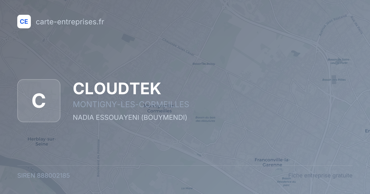 CLOUDTEK — 888002185 — fiche entreprise