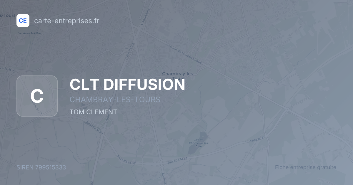 CLT DIFFUSION — 799515333 — fiche entreprise