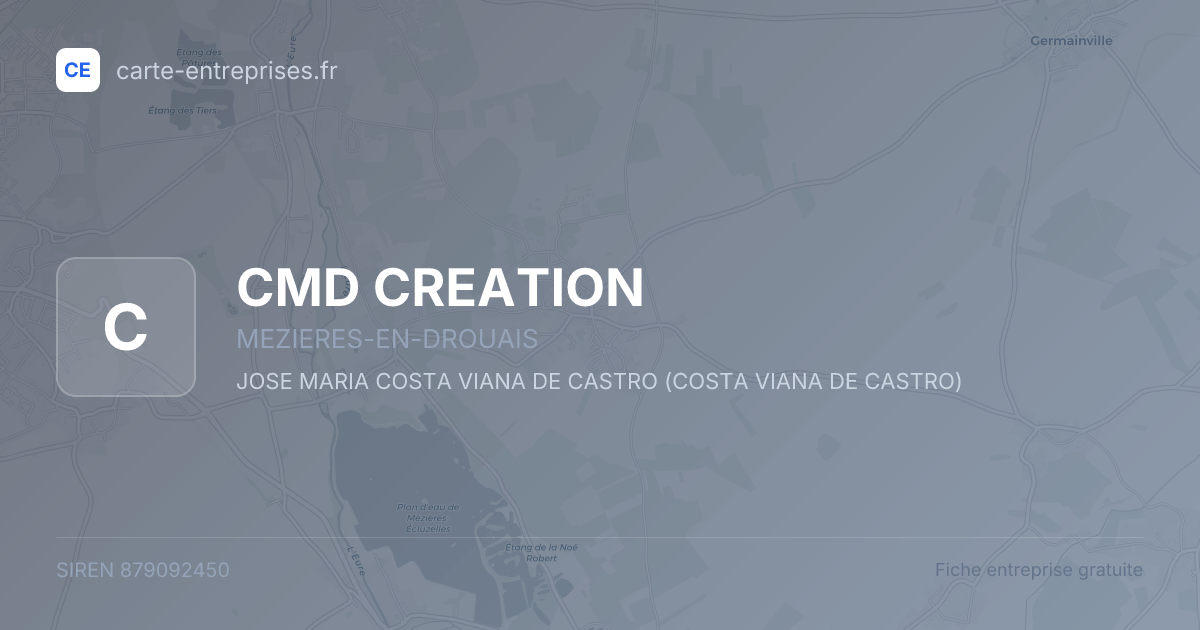 CMD CREATION — 879092450 — fiche entreprise