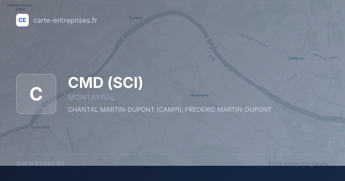 CMD (SCI) — 831069752 — fiche entreprise