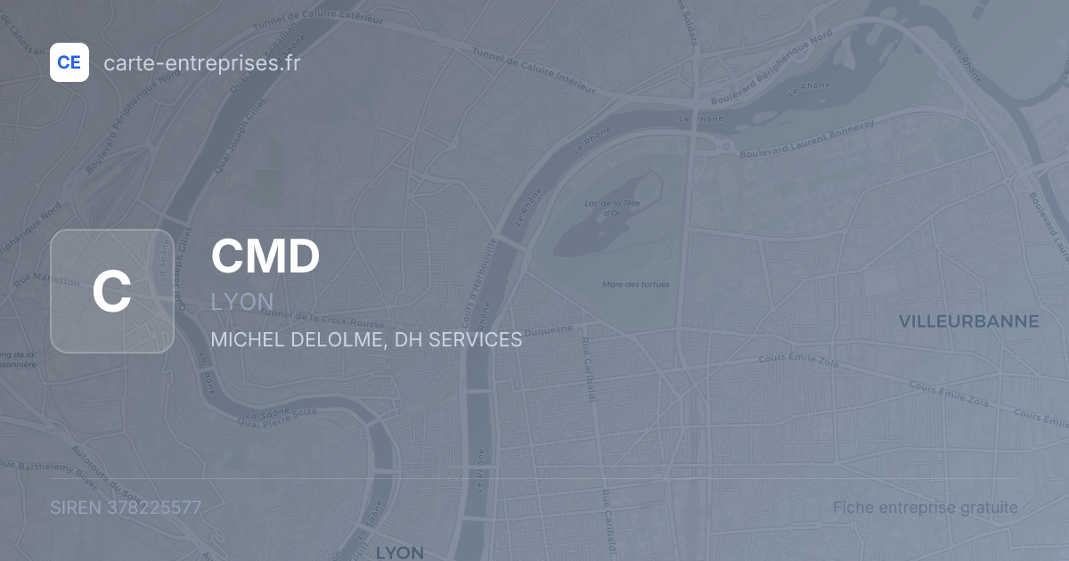 CMD — 378225577 — fiche entreprise