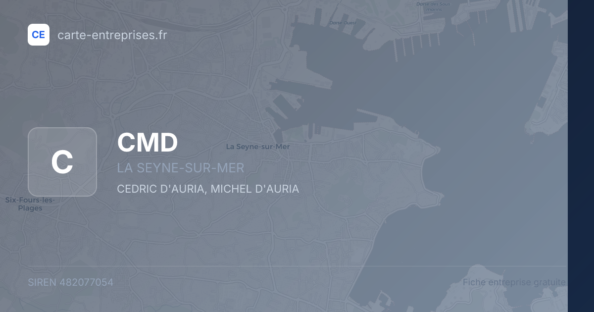 CMD — 482077054 — fiche entreprise