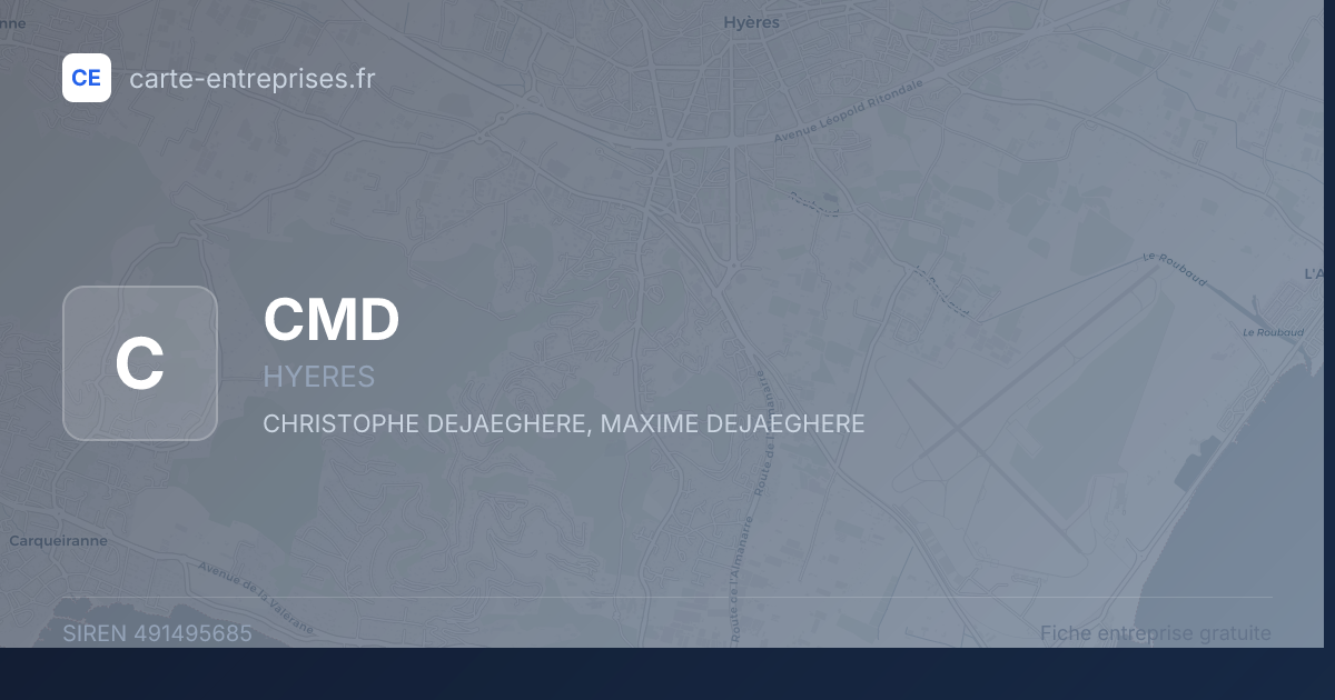 CMD — 491495685 — fiche entreprise