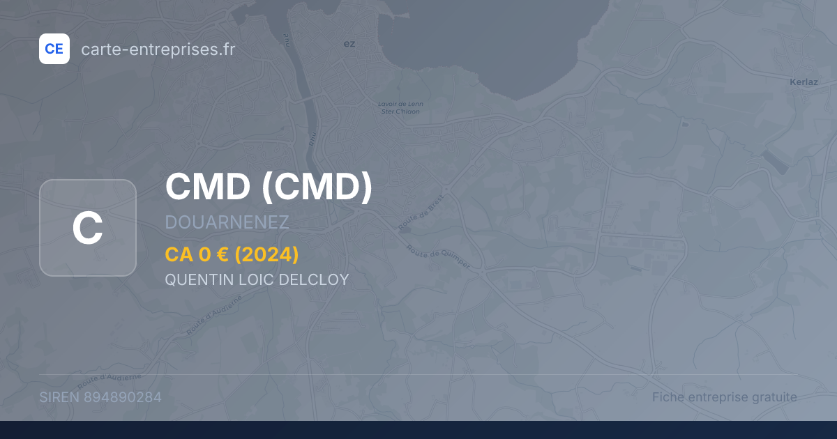 CMD — 894890284 — fiche entreprise