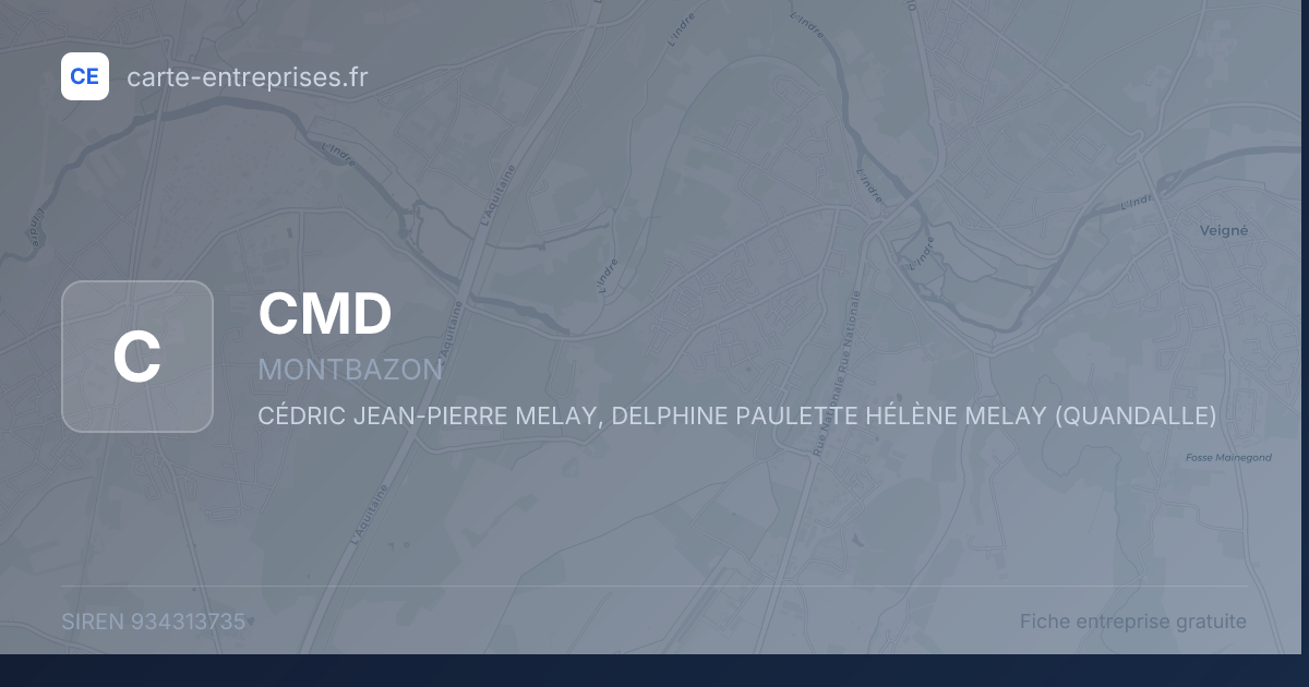 CMD — 934313735 — fiche entreprise