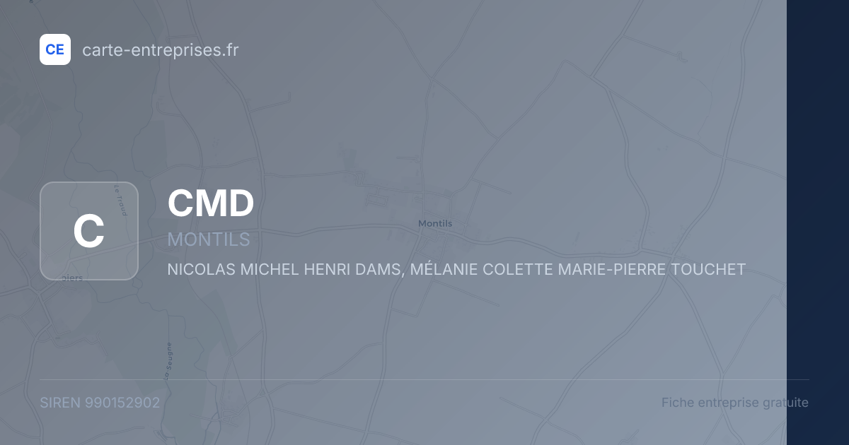 CMD — 990152902 — fiche entreprise